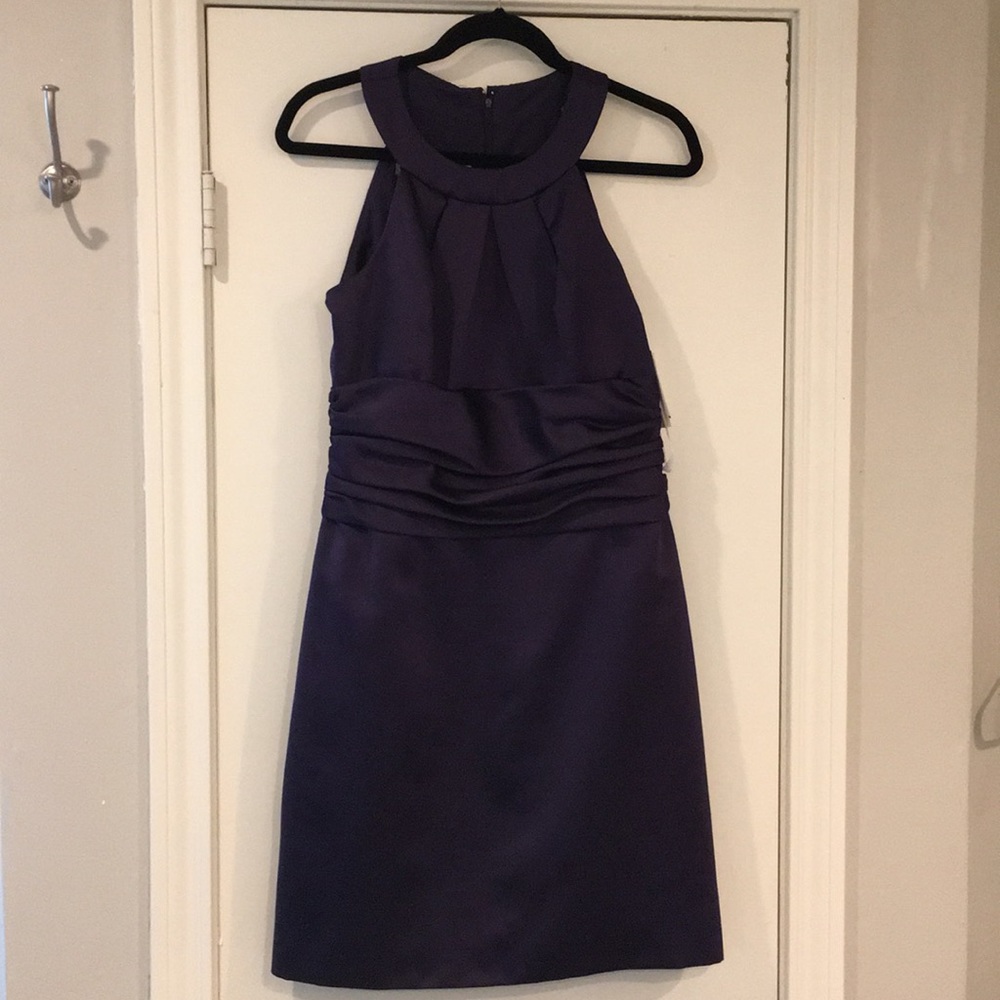 NWT David’s Bridal Bridesmaid Dress, Purple, 10 - Picture 3 of 7